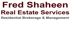 Fred Shaheen Real Estate Services    CalBRE# 00879459